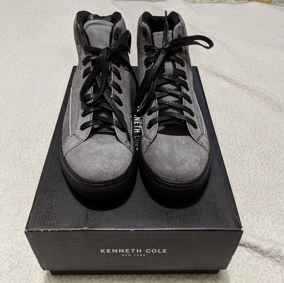 Kenneth Cole double the fun II high top sneakers - Picture 2 of 5